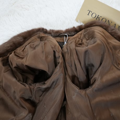 Mario Valentino Pastel Mink Fur Jacket