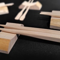 折れたバット再生箸
