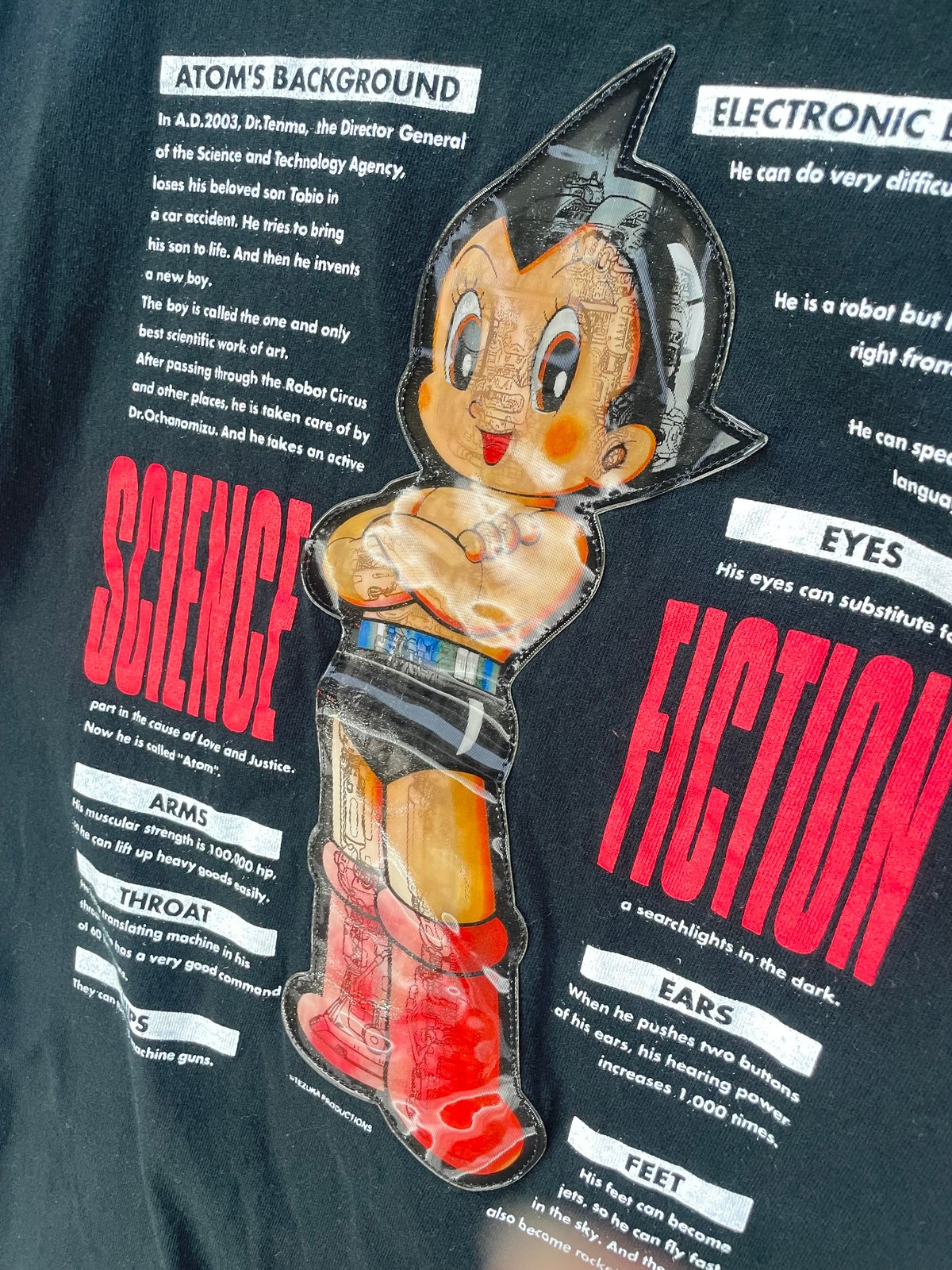 鉄腕アトム 3Dホログラム メカニック ヴィンテージTシャツ | unfold