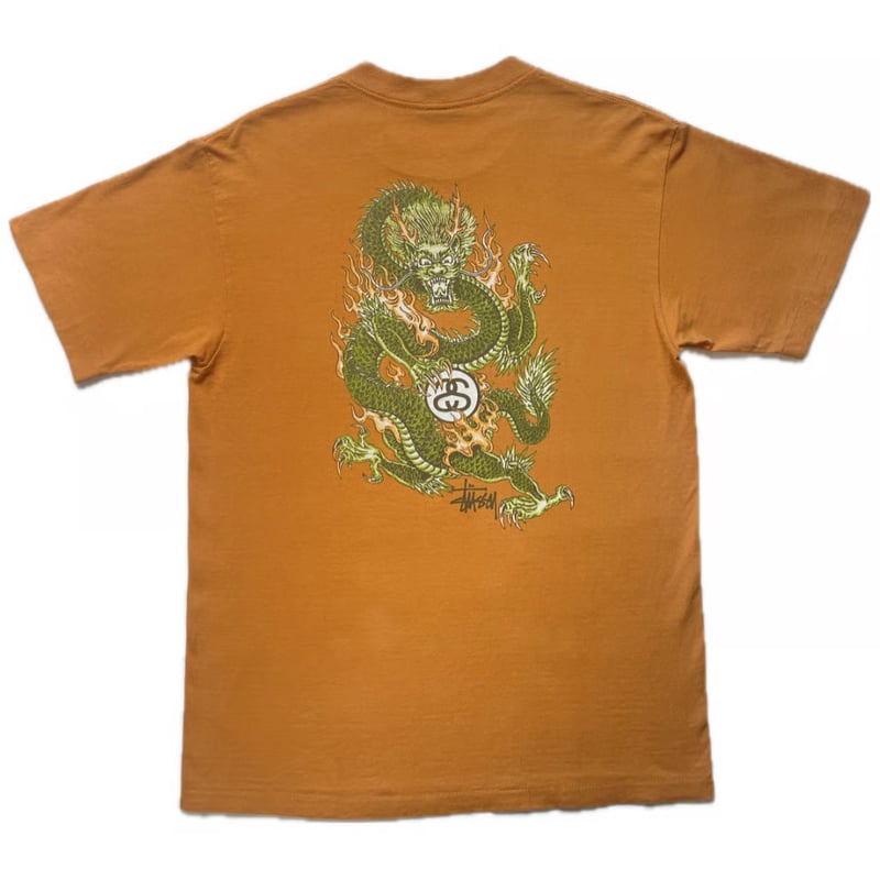 OLD STUSSY 2nd ドラゴン ヴィンテージTシャツ | unfold