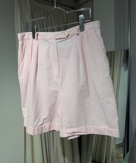 90s Lauren コットンシアサッカー ショーツ
