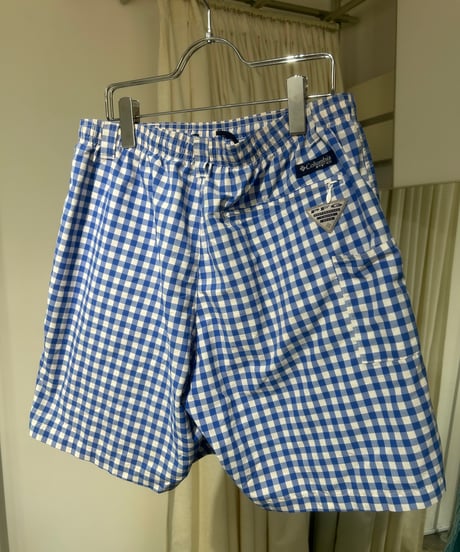 00s Columbia PFG ギンガムチェックショーツ