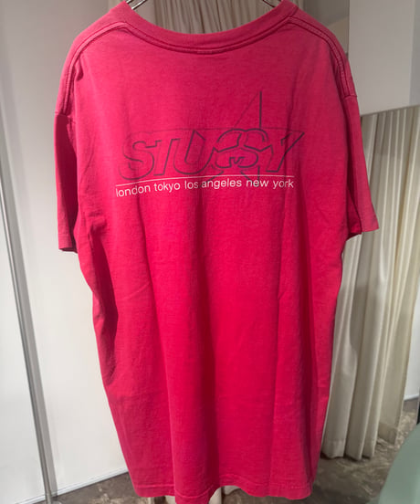 90s アメリカ製 Stussy シャネルロゴTシャツ