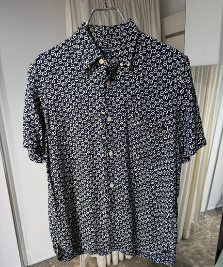 COMME des GARCONS HOMME ヒマワリ柄 レーヨンシャツ