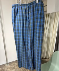 90s Puritan コットンチェックパジャマパンツ