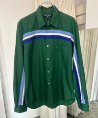 COMME des GARCONS HOMME マルチライン コットンシャツ