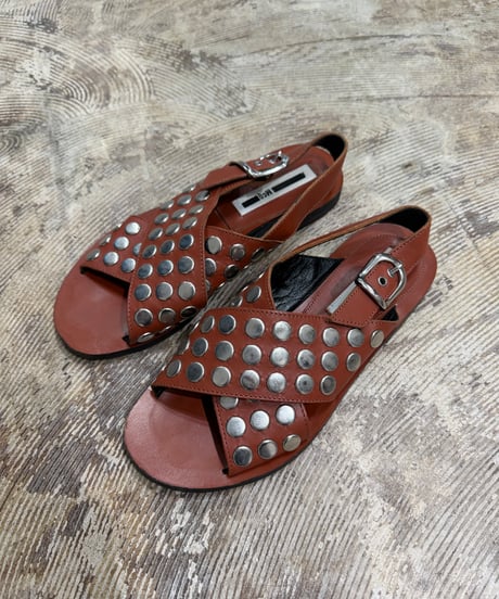 Alexander McQueen スタッズデザイン サンダル
