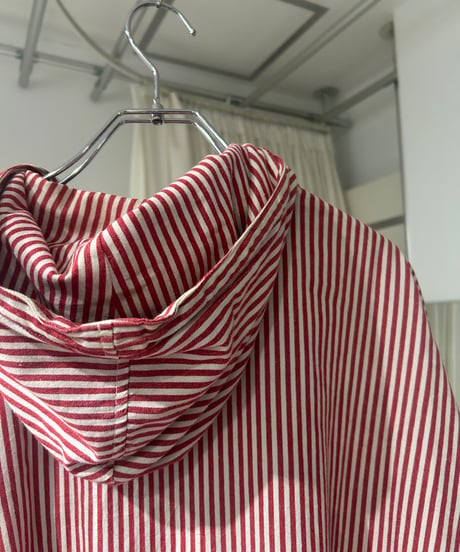 80s Polo Ralph Lauren コットンストライプ ジップフーディ