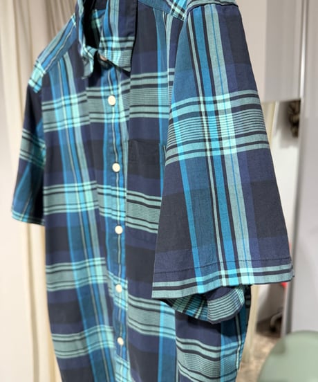 10s Patagonia チェック半袖シャツ