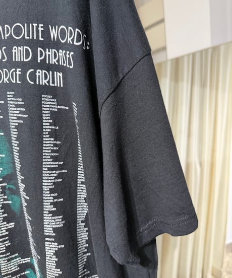 00s George Carlin 放送禁止用語Tシャツ