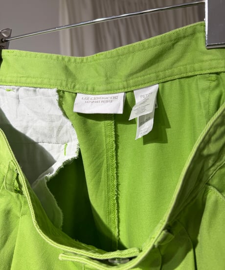 00s Liz Claiborne コットンツータックショーツ