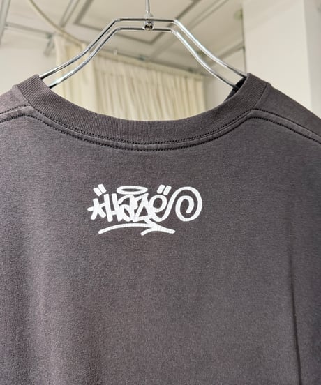 00s Stussy フェードブラックTシャツ