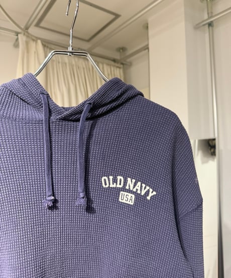 90s OLD NAVY ワッフルパーカー