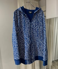 00s Stussy 星柄ジップアップ パーカー