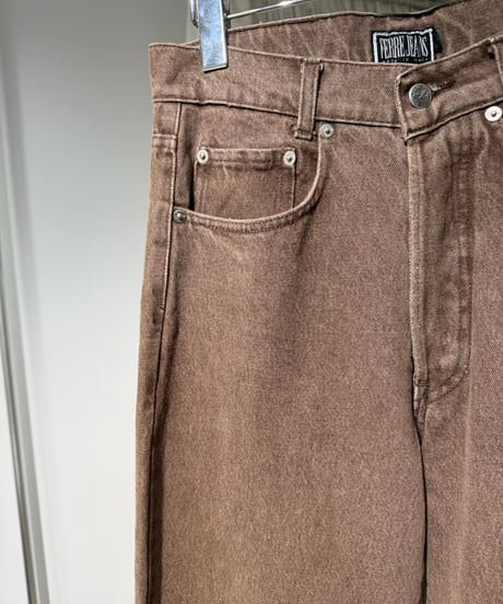 90s イタリア製 Gianfranco Ferré Jeans ブラウンデニムパンツ