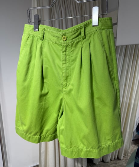 00s Liz Claiborne コットンツータックショーツ