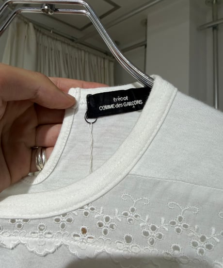 tricot COMME des GARÇONS レースTシャツ