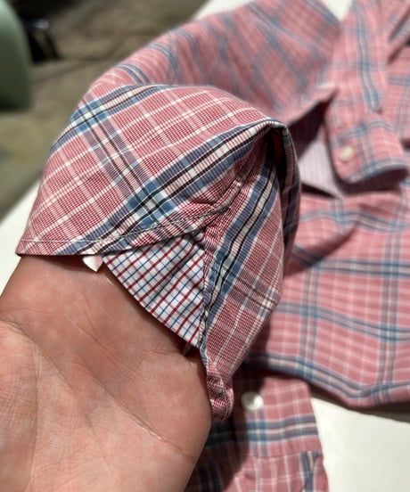 COMME des GARCONS HOMME コットンチェックシャツ