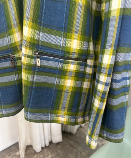 90s Liz Claiborne ジップアップスウェット ドリズラージャケット