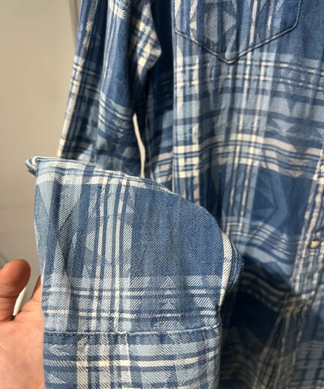 00s Polo Ralph Lauren ネイティブ柄 ウエスタンシャツ