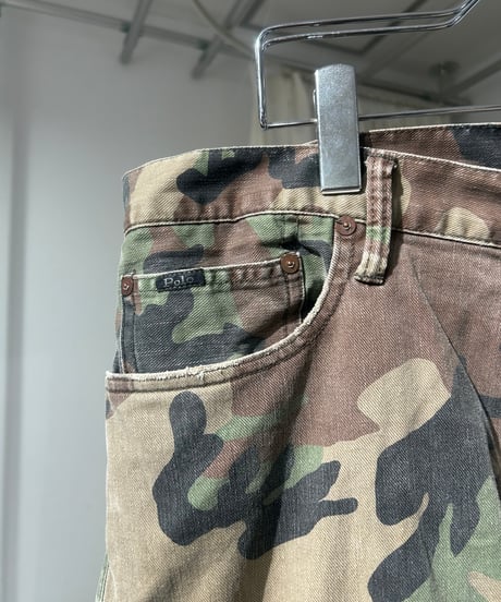 00s Polo Ralph Lauren カモ柄5P コットンパンツ