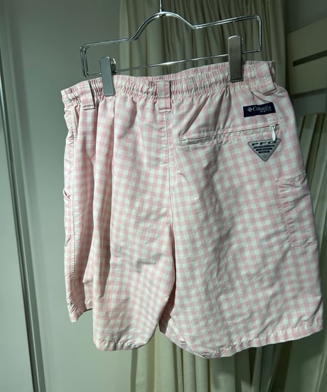 00s Columbia PFG ギンガムチェックショーツ