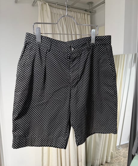 Fred Perry ドット柄 コットンショーツ