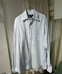 アメリカ製 Brooks Brothers ストライプコットンBDシャツ