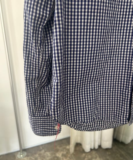 COMME des GARCONS HOMME ダブルポケット ギンガムチェックシャツ