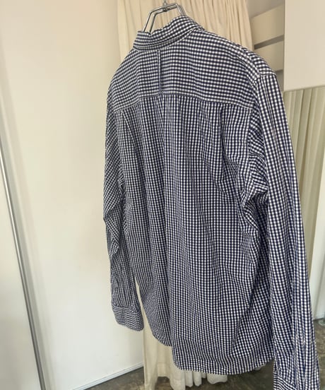 COMME des GARCONS HOMME ダブルポケット ギンガムチェックシャツ