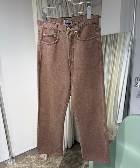 90s イタリア製 Gianfranco Ferré Jeans ブラウンデニムパンツ