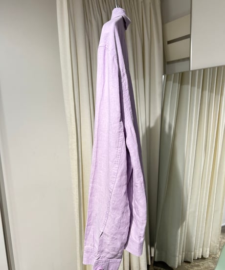 ラベンダーカラー リネントラッカージャケット