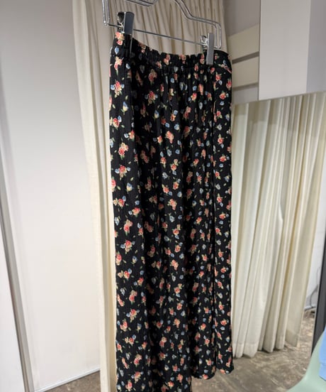 90s Lizwear レーヨン花柄スカート