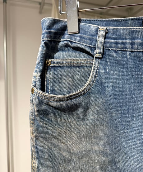 80s アメリカ製 YVES SAINT LAURENT デニムパンツ