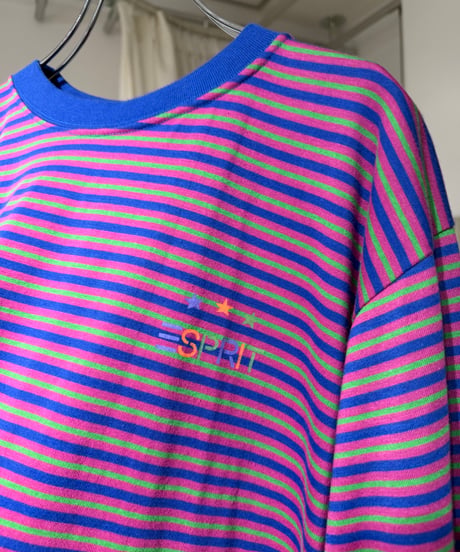 00s ESPRIT マルチボーダー ロンT