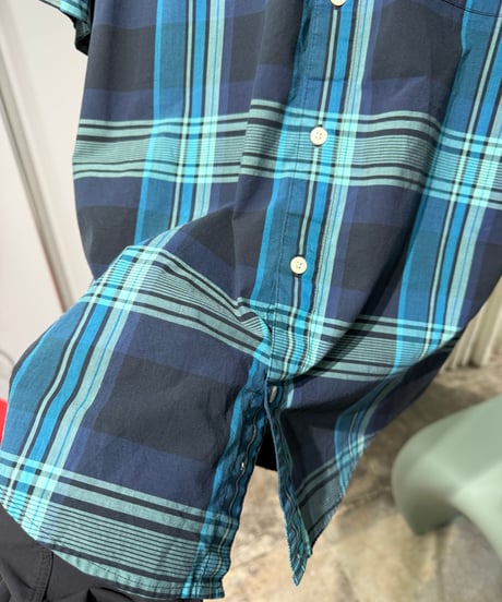 10s Patagonia チェック半袖シャツ