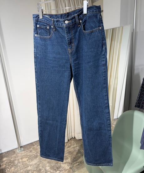 00s LEVI'S ストライプ柄 デニムパンツ