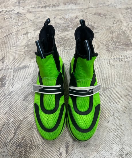 PRADA サイドゴア メッシュブーツ