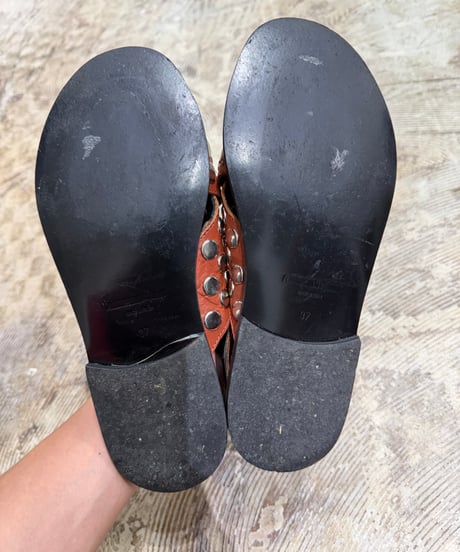Alexander McQueen スタッズデザイン サンダル