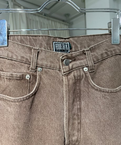 90s イタリア製 Gianfranco Ferré Jeans ブラウンデニムパンツ