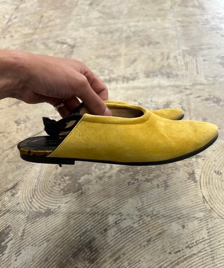 Dries Van Noten スエードミュール