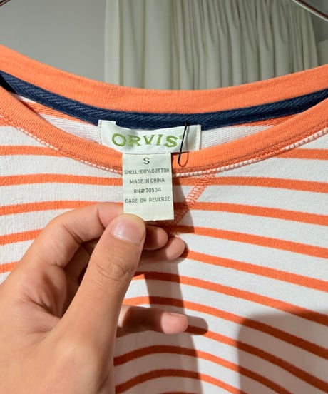 90s ORVIS ボーダーロンT