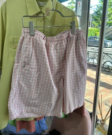 00s Columbia PFG ギンガムチェックショーツ