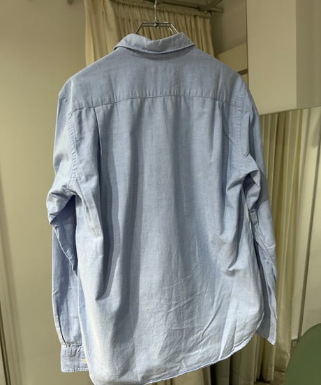 COMME des GARCONS HOMME オックスフォードストライプ切り替えシャツ