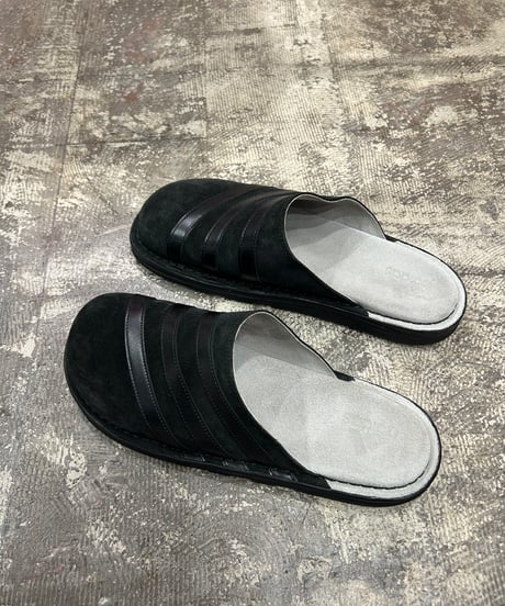 イタリア製 adidas レザーサボ