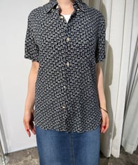 COMME des GARCONS HOMME ヒマワリ柄 レーヨンシャツ