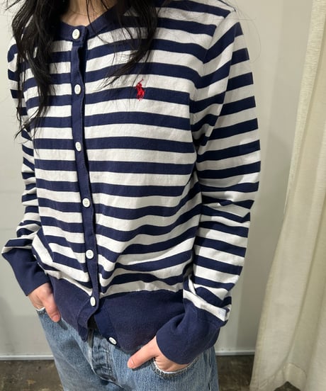 Polo Ralph Lauren ボーダーカーディガン