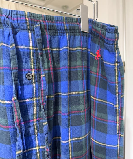 90s Polo Ralph Lauren チェックパジャマパンツ