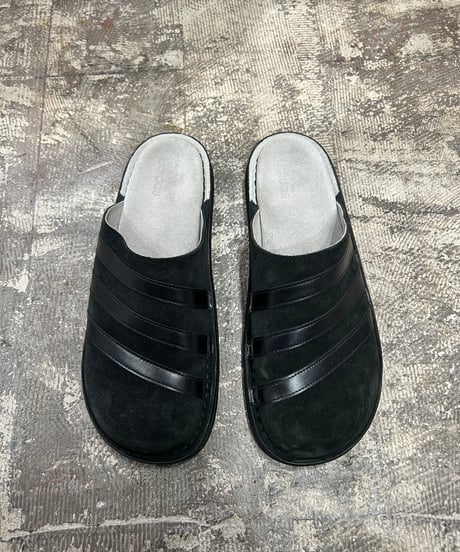 イタリア製 adidas レザーサボ