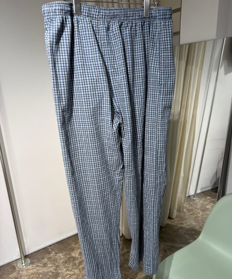 90s Puritan コットンチェックパジャマパンツ
